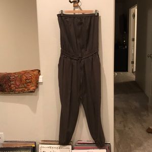 Aritzia talula olive green jumpsuit. Small